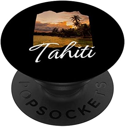Залез на Таити във Френска Полинезия - Таити PopSockets С възможност за смяна на PopGrip