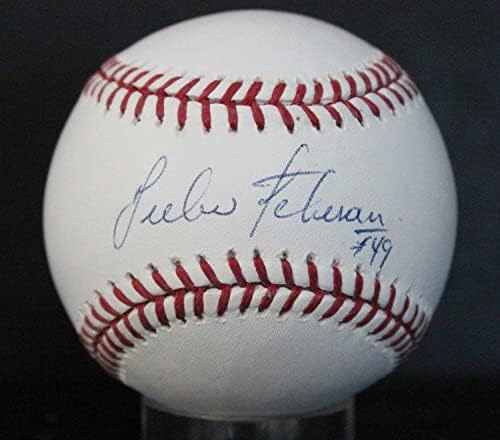 Хулио Техеран Подписаха Бейзболен Автограф Auto PSA/DNA AB58470 - Бейзболни топки с Автографи