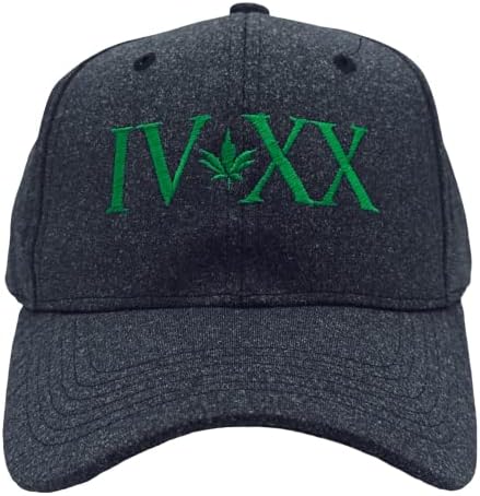 IVXX 420 Шапка Забавна Шапка За любителите на Марихуана CBD За любителите на трева Черно - IVXX Standard