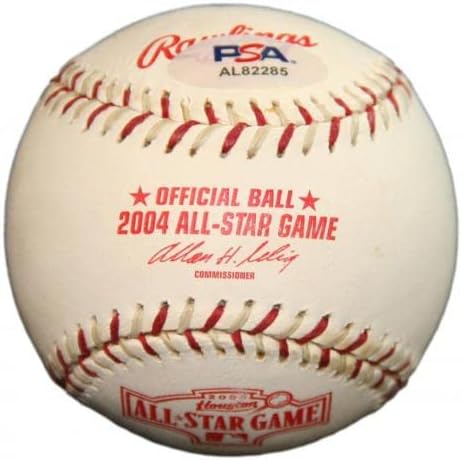 Джеф Кент подписа договор с Всички Звезди бейзбол 2004 г. С Автограф Astros PSA/DNA AL82285 - Бейзболни топки с автографи