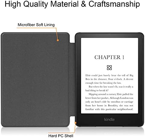 Цветен калъф за изцяло нов Kindle Oasis (9-то поколение, 2017 година на издаване), умен водоустойчив калъф от изкуствена кожа, автоматично включване/изключване, подходящи само за изцяло на новия 7-инчов Kindle Oasis,