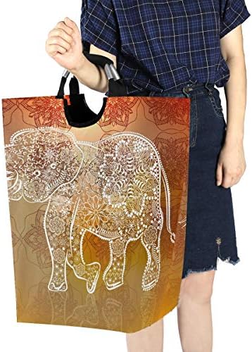Сгъваема Кошница за дрехи Nobranded Сгъваема Кошница за дрехи - Elephant Голяма Чанта За Дрехи в Банята Водонепроницаемое Кофа За Пране