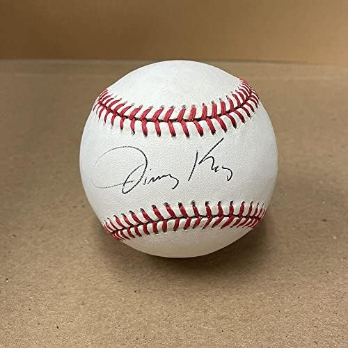 Джими Ки подписа Официален Бейзболен автомобил Световните серии 1996 година с Голограммой B & E - Бейзболни топки с Автографи