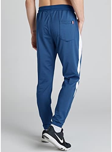Liberty Внос 2 Опаковки Мъжки Спортни Панталони с Джобове с цип, Панталони, Спортни Панталони за джогинг