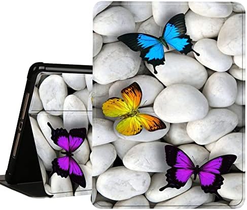 Калъф NIFENY за iPad Mini, 5 седалките 4 3 2 1 7,9 инча, калъф-награда от искусственнойкожи Премиум-клас с панти капак-стойка с автоматично изключване и притежател на молив за 2019 г.- Colorful Butterfly (YJ-009)