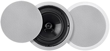 Тавана коаксиален говорител Monoprice Commercial Audio Метро (Без лого) - 6,5 инча (двойка), 70, 20 W