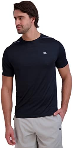 Мъжки t-shirt Russell Athletic Dri-Power Flow с къс ръкав Performance Space-Боядисват Tee