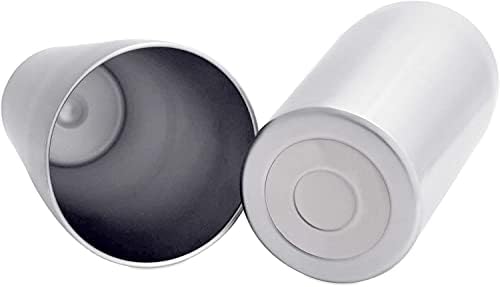 Пинтовые чаши от тази стомана - Бирени Чаши от неръждаема стомана - Комплект от 4 Изолирани чаши за улицата