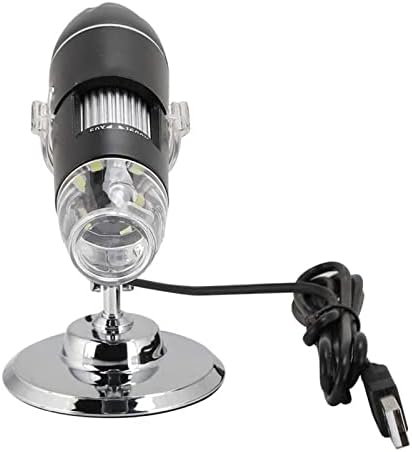 ygqzm 1600X Дигитален Микроскоп LED Лупа Камера USB Електронен Микроскоп с Отвличане на Стойка за Мобилен Телефон PC