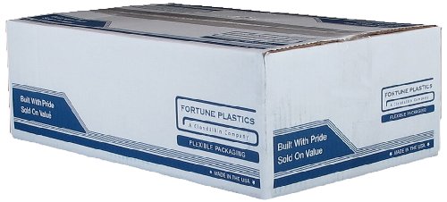 Подложка за боклук резервоарите Fortune Пластмаси EnviroPlas от полиетилен с висока плътност с висока плътност на 33 литра, Звездообразное печат, Черен, 0,47 Mils, 40 x 33 (в опаковка от 500 броя)