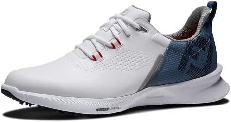 Мъжки маратонки за голф FJ Защита от FootJoy, Бял/White/Blue Jay, 7