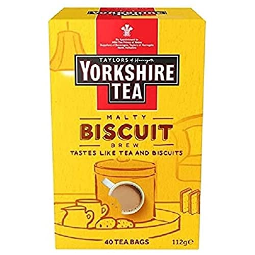 Taylors of Harrogate Biscuit Brew Йоркшир, 40 чаени пакетчета, 112 г