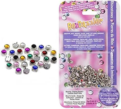 Оригинални Цветни кристали Bedazzler-300 броя (2 х 150 бр.)