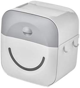 XOUVY Водоустойчив Титуляр за хартиени Кърпи за ръце Стенен Държач за Тоалетна хартия, Тръбна Кутия За съхранение (Цвят: A) (B)