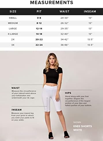 Памучни гамаши Премиум-клас от Еластичен Джърси за жени - Shorts-капри - Обикновен и Голям размер