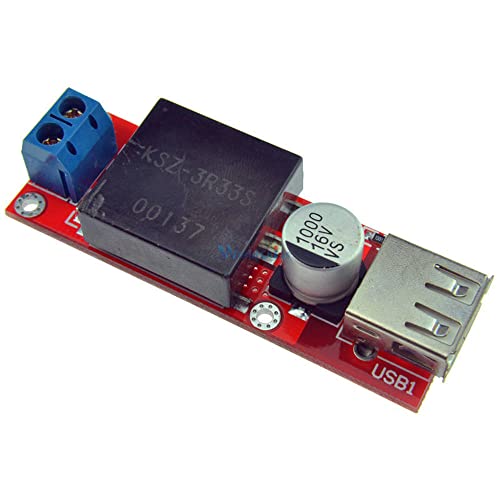 5V USB Изход Преобразувател DC-DC DC 7V-24V 12V в 5V 3A стъпка надолу стъпка надолу модул KIS3R33S KIS-3R33S стъпка надолу Модул за хранене