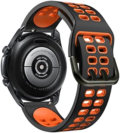 Силиконови въжета HAZELS за Amazfit GTS3/GTS2 Mini/GTR 42/47 мм Huawei GT/GT2/3 Pro/2e Гривна за часовници на Garmin Venu 2 Plus 20/22 мм (Цвят: Color L, размер: универсален 22 мм)