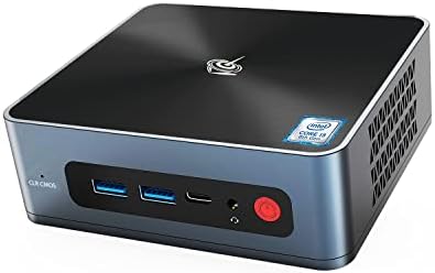 Мини PC Beelink Intel i3-8109U 8-то поколение (до 3,6 Ghz) SEi8, 16 GB оперативна памет, 500 GB NVMe SSD, мини-компютър на Windows 10 Pro, Dual HDMI, изход 4K @ 60Hz, WiFi-5, BT4.0, 4USB3.0, Type-C, Gigabit Ethernet