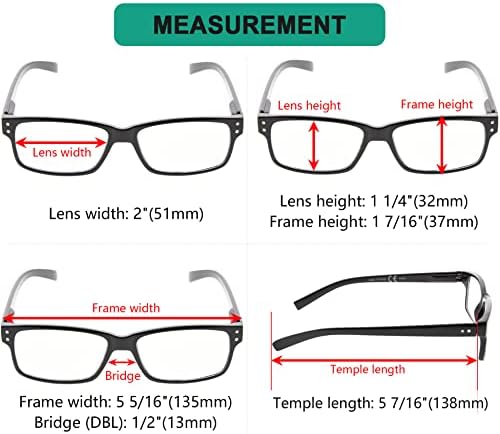 Eyekepper ще Спести 10% на 5 опаковки пури в ограничени бройки очила за четене за мъже и 3 опаковки ридеров в полукръгла рамка + 1,25
