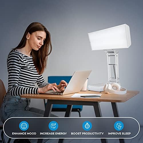 Настолна лампа Northern Light Technologies - Светотерапевтическая Лампа с мощност 10 000 Лукс