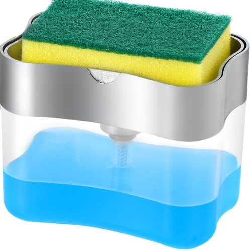 Опаковка на сапун най-високо качество с допълнителни функции - Опаковка сапун за съдове - Опаковка сапун, за кухнята, за масата, Захранващи сапун за измиване на съдове в мивката 13 грама (гъба в комплект)
