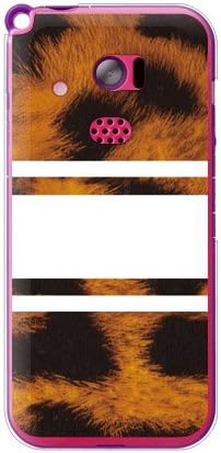 Втора кожа ROTM Леопард, Бяла (прозрачен) Дизайн от ROTM/за Honey BEE 201K/SoftBank SKY201-PCCL-202-Y392