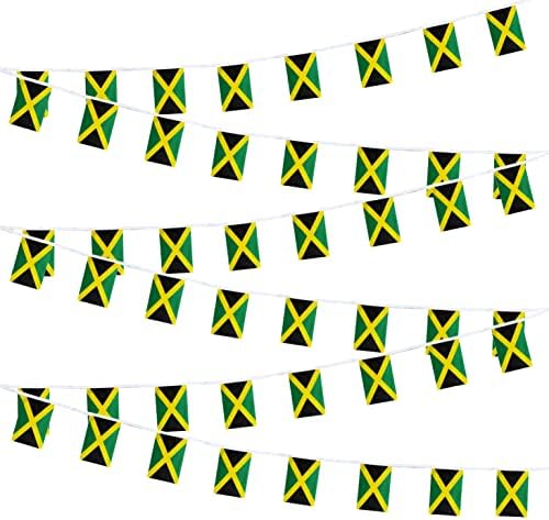 Знамена на Ямайка, Ямайка Мини-Малко Банер на Прочетеното, Знамена Миниатюрни Знамена Ямайка, Банери За Официалното Откриване, на Олимпийския фестивал, Украса за спортни тържества по повод Официалното откриване (100