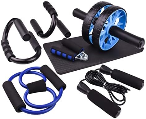 ASUVUD AB Wheel Push Up Bar Упражнение За Домашно Фитнес Оборудване за Тренировка Мускули Основната Валяк За Тренировка Преса