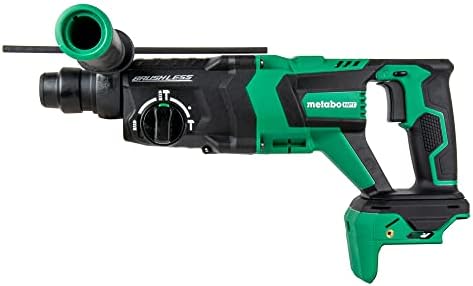 Акумулаторен перфоратор Metabo ръчни транспалетни колички 36V MultiVolt™ | Само инструмент - без батерии | СДС PLUS| 1-1/8- Инчов | D-образна ръкохватка | Регулатор на реактивни усилия | DH3628DDQ4