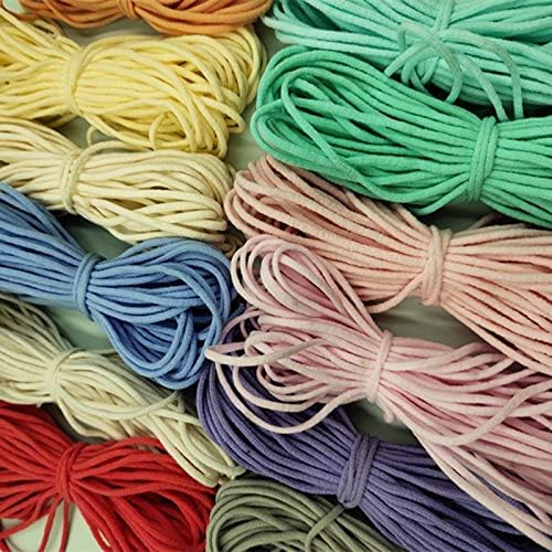 SELCRAFT 1 М-500 М Цветни Еластична Лента goma elastica Rubber Band Еластична Лента е САМ Clothing Занаятите Elastique Couture за маски costura 37