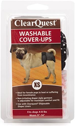 Памперси за кучета ClearQuest, които предпазват от влага и петна, 2 опаковки