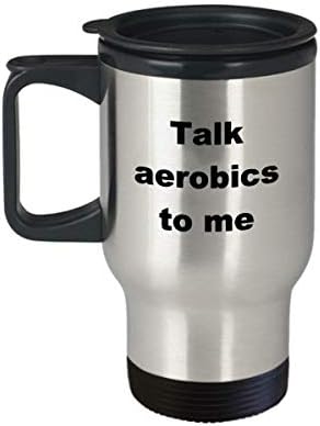 Пътна Чаша за аеробика, чашата за Кафе, за раздвижване и Загрявка - Говори с мен за аеробика