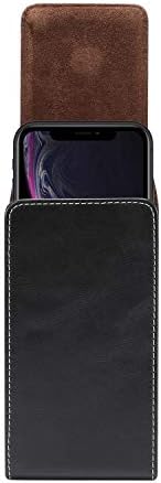 Чанта-кобур за носене на ръка, Кожен Калъф за колан, който е Съвместим с iPhone Xs X, Чанта-кобур за колан, който е Съвместим с Samsung Galaxy S10e/S9/S8/S7/S6