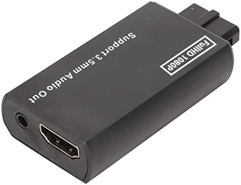 Адаптер за HDMI за N64, видео адаптер за игралната конзола Full HD 1080P видео Конвертор за видео игра конзола, Съвместим за N64