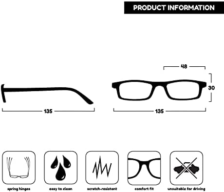 ЛУКСОЗНИ Очила за четене Ted и Слънчеви Очила за четене с Тесен лека рамки UV400 на Пролетта панти Мъжки Женски RS17