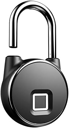 Заключване с пръстов отпечатък, MEGAFEIS Bluetooth Lock Smart Padlock, Мобилно приложение, Водоустойчив, с биометрическим ключ и без ключ, Подходящи за фитнес зала, спортувате, под наем, училището, кабинета и съхранение