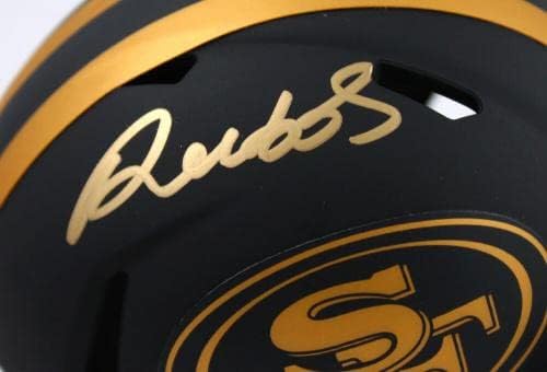 Мини-Каска San Francisco 49ers Eclipse Speed с автограф на Дибо Сэмюэля - JSA - Мини-Каски NFL с автограф