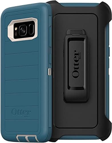 Калъф OtterBox серия Defender за Samsung Galaxy S8 (Само - не е съвместима с модели S8 + / Note8) - В комплект скоба за кобур - Защита от бактерии - Опаковки, търговия на дребно - Big Sur