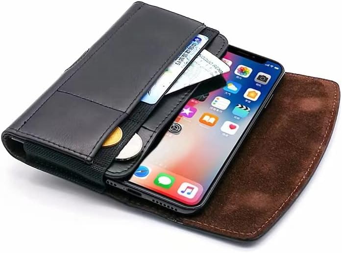 Чанта-кобур LBYZCASE за телефона с щипка за колан за iPhone 14/13/11 Pro Max / iPhone Xs Max, Galaxy S23 Plus +, Galaxy S23 / S22/ S21 / S20 Ultra, S22 / S21 / S20 Plus, Samsung A02s / A03s / A12 / A13 / A32 / A42 /