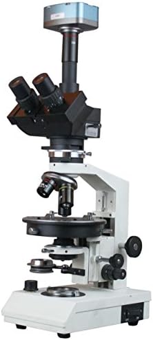 Радикалният Професионален Поляризиращ Тринокулярный Геолого-Минералогический Микроскоп Radical -9-Мегапикселова камера, USB-Камера