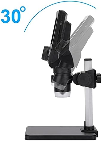 Електронен USB Микроскоп FZZDP 1-1000X Цифрови Паяльные Видеомикроскопы 4,3LCD Увеличительная Фотоапарат Метална Поставка-Лупа