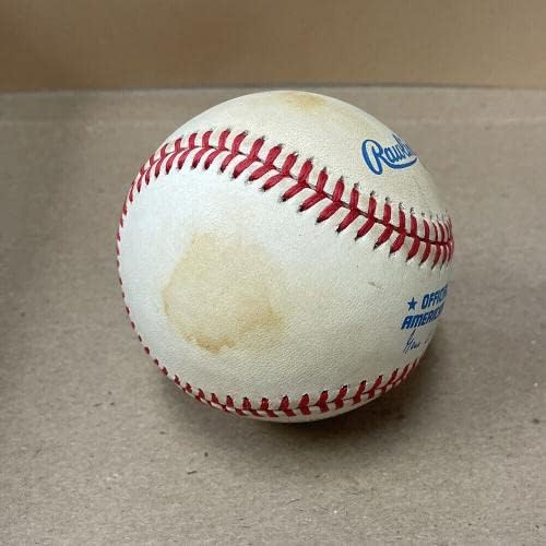 Лепило Беллинджер Ню Йорк Янкис подписа бейзболен автомобил OAL с Голограммой B & E - Бейзболни топки с автографи