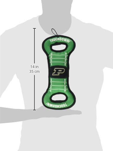 Домашни любимци Първото Футболно игрище NCAA Играчка за кучета с пищалкой. - Котли Purdue Boilermakers - за теглене, ези и извличане. - Здрава Играчка ЗА ДОМАШНИ ЛЮБИМЦИ