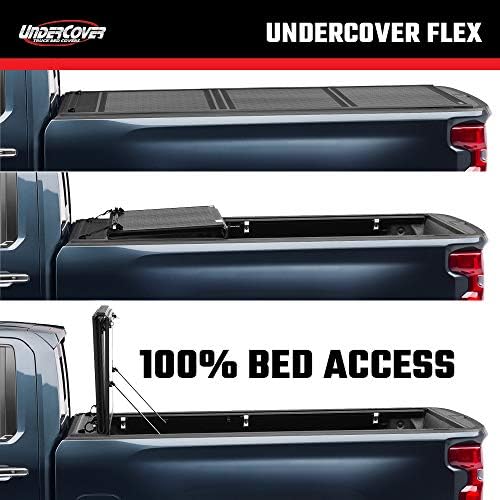 Калъф за носене под прикритие Flex Hard Folding Truck Bed Tonneau Cover |FX51010 | Подходящ за Nissan Titan 2004-2015 г. освобождаване от верижната система 6' 7 Легло (78,9)