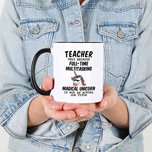 Идеи за подаръци Casitika за учители. Чаши за учители обем 11 грама. Забавна Идея за подарък За Благодарност на жените-Учители. Защото Unicorn - Това не е Истинското заглавие на публикация.