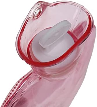 Бутилка с гореща вода, за промиване с висока плътност, Прозрачна чанта за топла вода, PVC, Топло за ръце, топла вода чанта с капак (Цвят: A7, размер: 250 мл)