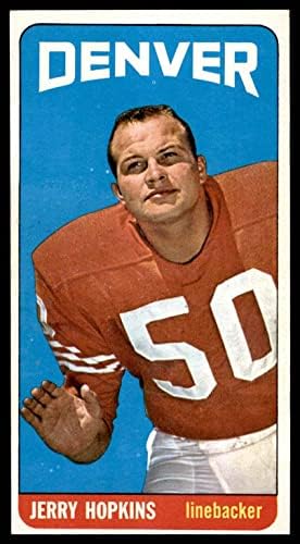1965 Topps 54 Джери Хопкинс Denver Broncos (Футболна карта) БИВШ Broncos Тексас А&М