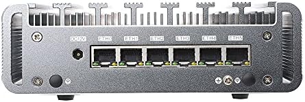 Обзавеждане на защитна стена, VPN, Устройство за мрежова сигурност, Компютър-рутер, процесор Pentium Gold 4417U, RS36, AES-NI / 6 мрежови адаптери x / 4USB3.0 / COM / HDMI / Без вентилатор, (без