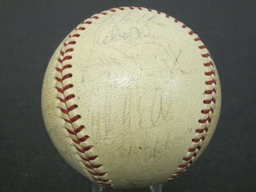 1970 Питсбърг Пайрэтс Роберто Клементе Старджелл подписа бейзболен отбор JSA LOA - Бейзболни топки с автографи