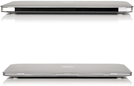 Калъф RUBAN, съвместим с MacBook Air 11-инчовата версия (A1370/ A1465) - Тънка Защелкивающаяся Защитно покритие твърд корпус и клавиатура, защитно фолио за дисплея на MacBook Air 11 (прозрачна от замръзване)